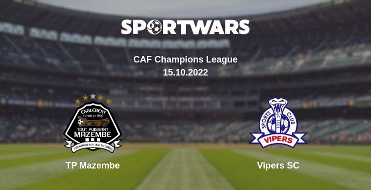 TP Mazembe — Vipers SC watch online for free 15.10.2022