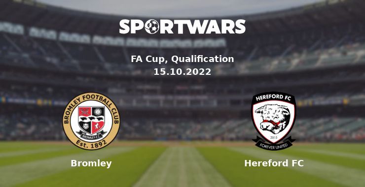 Bromley — Hereford FC watch online for free 15.10.2022