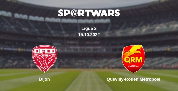 Dijon — Quevilly-Rouen Métropole watch online for free 15.10.2022