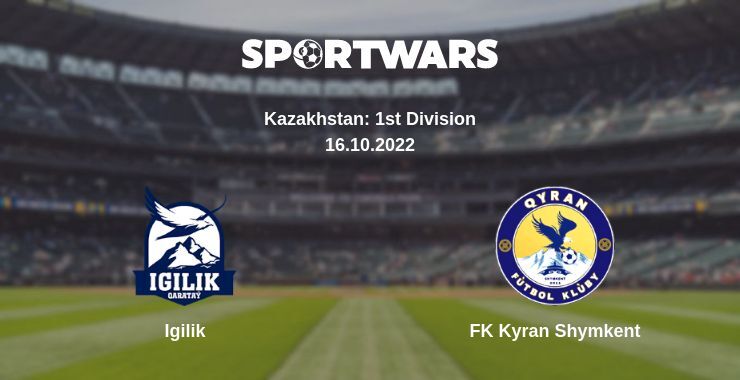 Igilik — FK Kyran Shymkent watch online for free 16.10.2022