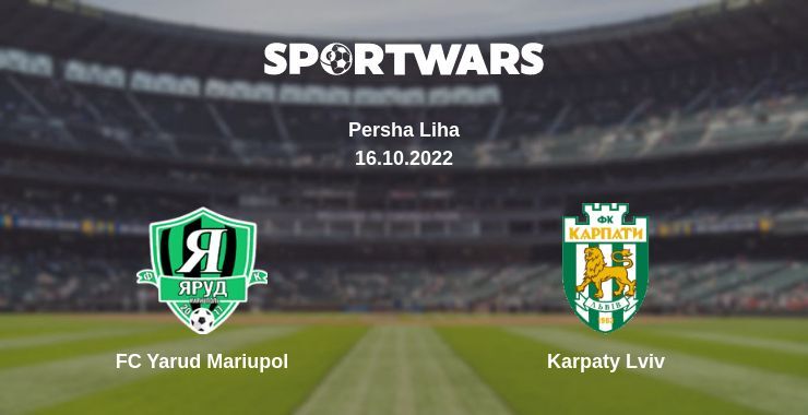 FC Yarud Mariupol — Karpaty Lviv watch online for free 16.10.2022