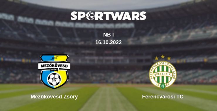 Mezőkövesd Zsóry — Ferencvárosi TC watch online for free 16.10.2022