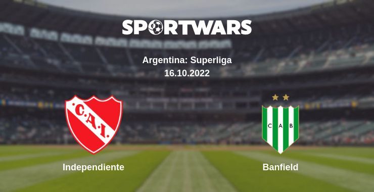 Independiente — Banfield watch online for free 16.10.2022