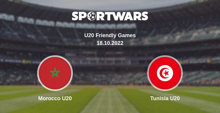 Morocco U20 — Tunisia U20 watch online for free 18.10.2022