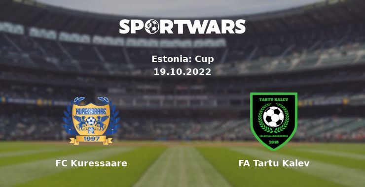 FC Kuressaare — FA Tartu Kalev watch online for free 19.10.2022