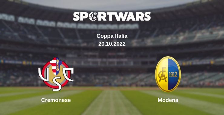 Result of the Cremonese — Modena match, 20.10.2022