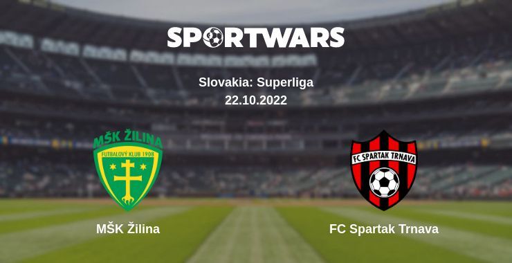 MŠK Žilina — FC Spartak Trnava watch online for free 22.10.2022