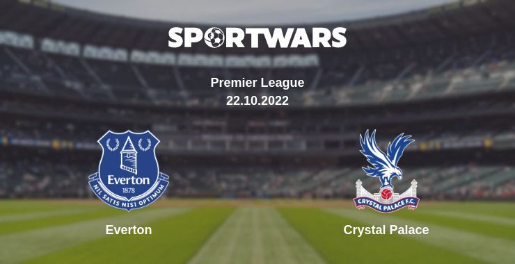 Everton — Crystal Palace watch online for free 22.10.2022