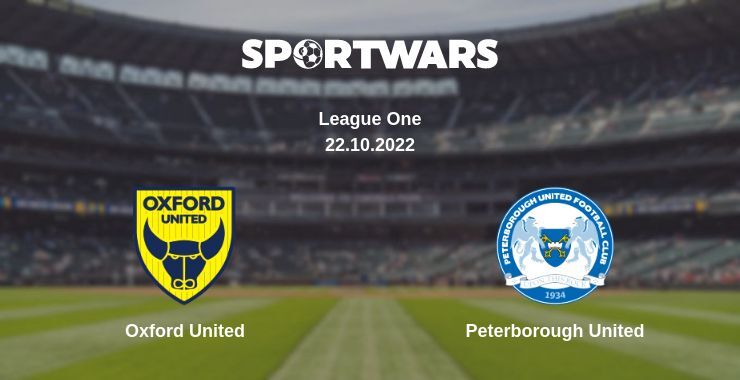 Oxford United — Peterborough United watch online for free 22.10.2022