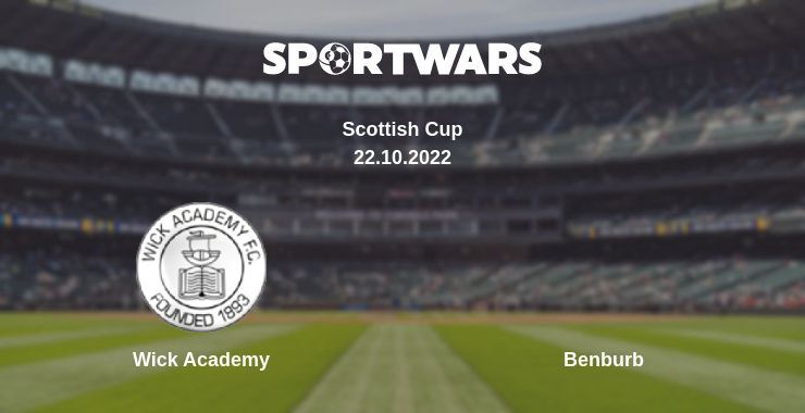 Wick Academy — Benburb watch online for free 22.10.2022