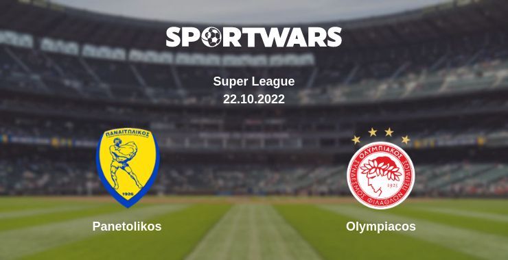 Panetolikos — Olympiacos watch online for free 22.10.2022