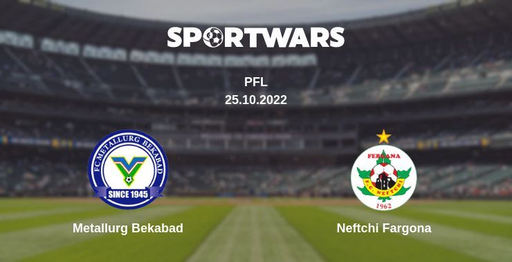 Metallurg Bekabad — Neftchi Fargona watch online for free 25.10.2022