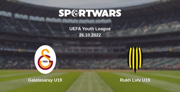 Galatasaray U19 — Rukh Lviv U19 watch online for free 26.10.2022