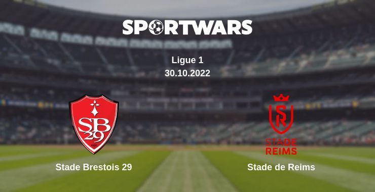 Stade Brestois 29 — Stade de Reims watch online for free 30.10.2022