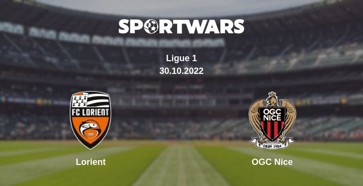 Lorient — OGC Nice, where to watch online broadcast