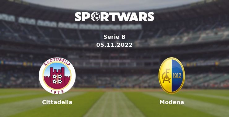 Cittadella — Modena watch online for free 05.11.2022