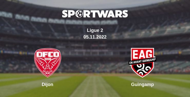 Dijon — Guingamp watch online for free 05.11.2022