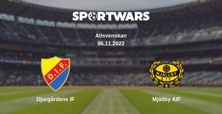 Djurgårdens IF — Mjällby AIF watch online for free 06.11.2022