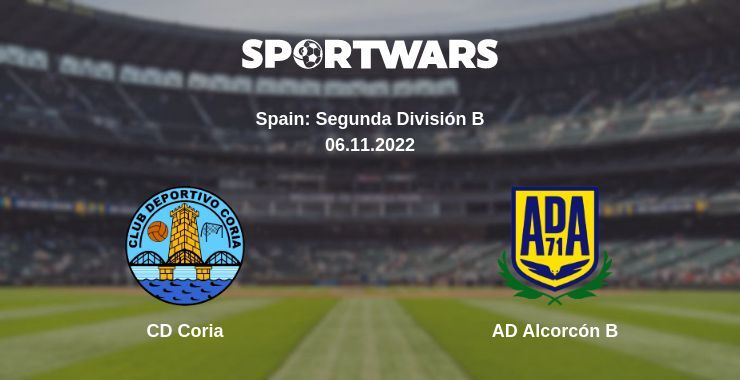 CD Coria — AD Alcorcón B watch online for free 06.11.2022