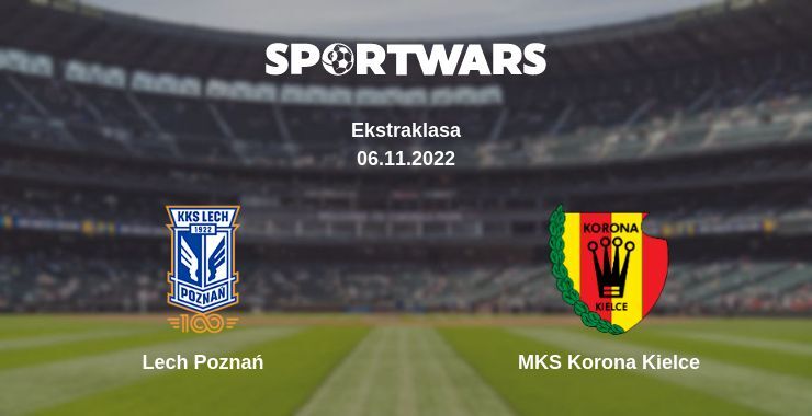 Lech Poznań — MKS Korona Kielce watch online for free 06.11.2022