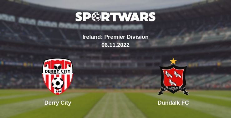 Derry City — Dundalk FC watch online for free 06.11.2022