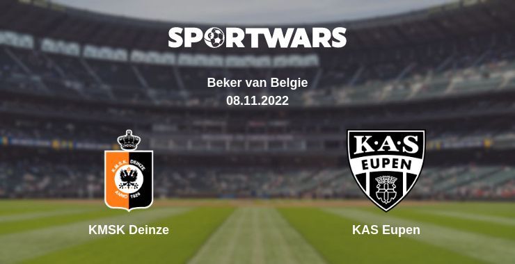 KMSK Deinze - KAS Eupen watch online broadcast