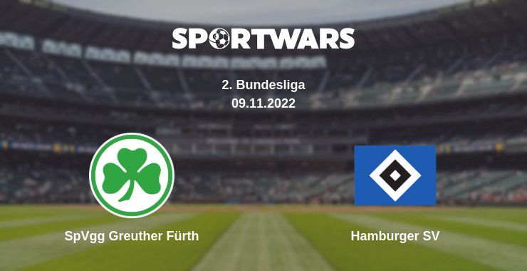 SpVgg Greuther Fürth — Hamburger SV watch online for free 09.11.2022