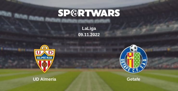 UD Almería — Getafe watch online for free 09.11.2022