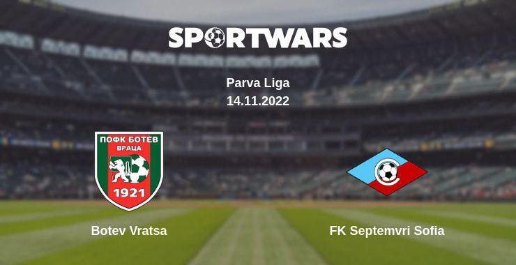 Botev Vratsa — FK Septemvri Sofia watch online for free 14.11.2022