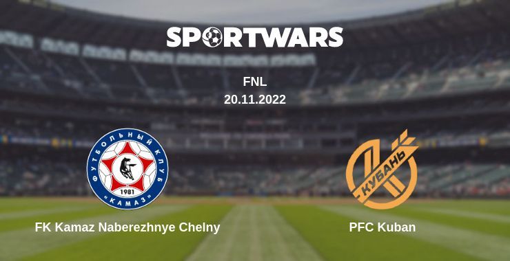 FK Kamaz Naberezhnye Chelny — PFC Kuban watch online for free 20.11.2022