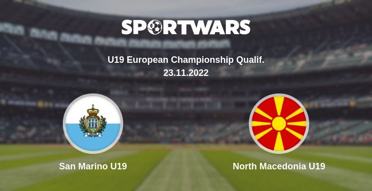 San Marino U19 — North Macedonia U19 watch online for free 23.11.2022