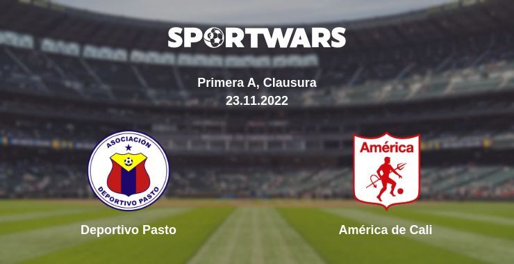 Deportivo Pasto — América de Cali watch online for free 23.11.2022