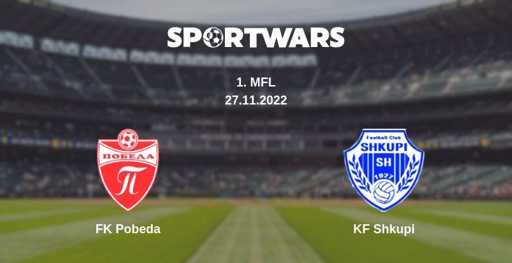 FK Pobeda — KF Shkupi watch online for free 27.11.2022