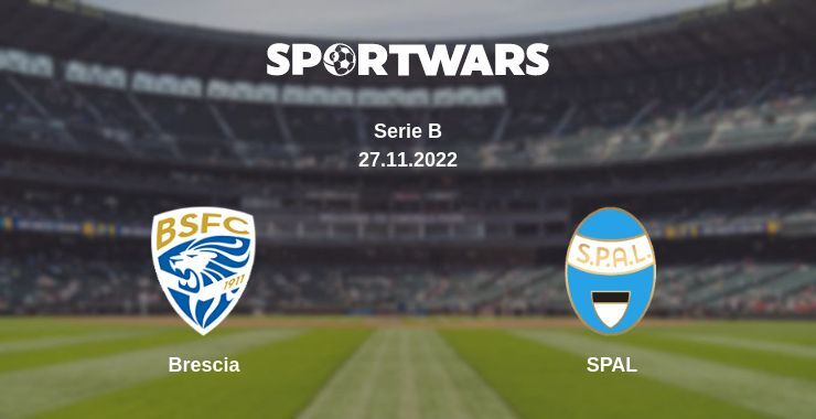 Brescia — SPAL watch online for free 27.11.2022