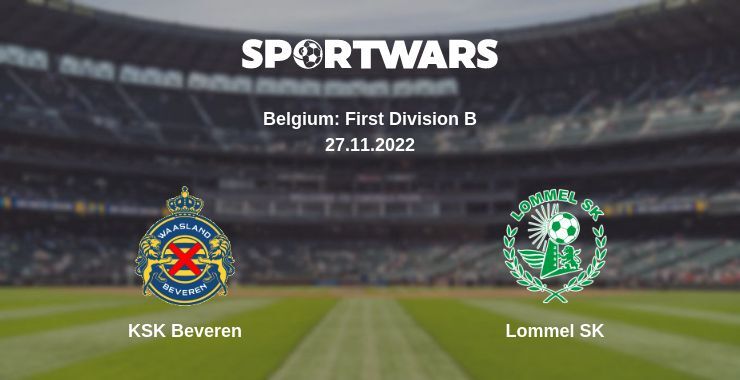 KSK Beveren — Lommel SK watch online for free 27.11.2022