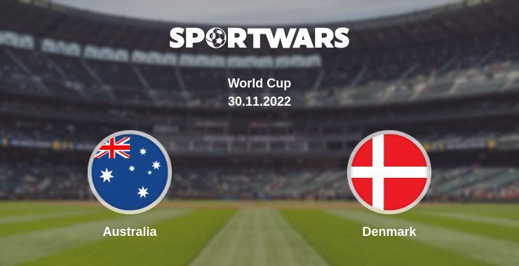 Australia — Denmark watch online for free 30.11.2022