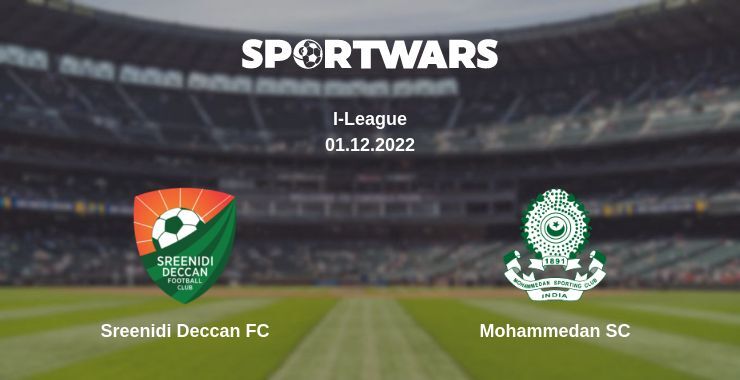 Sreenidi Deccan FC — Mohammedan SC watch online for free 01.12.2022