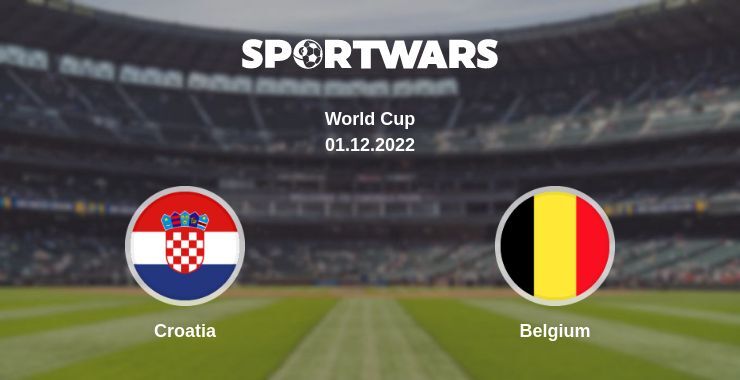 Croatia — Belgium watch online for free 01.12.2022