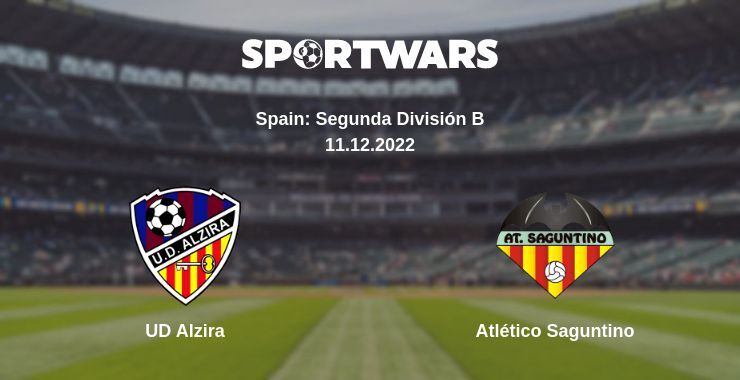 UD Alzira — Atlético Saguntino watch online for free 11.12.2022