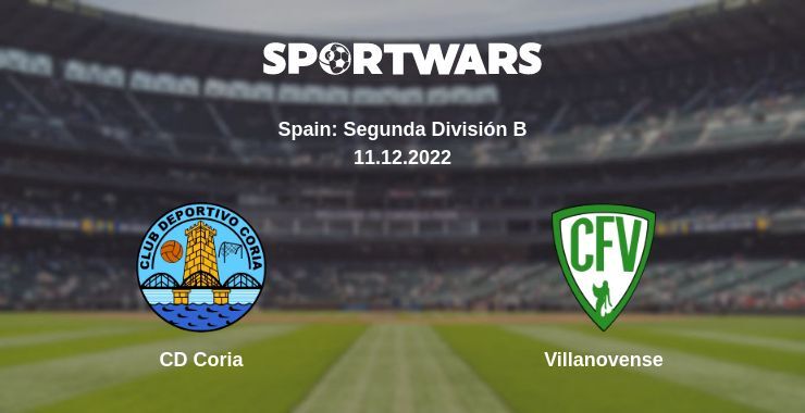 CD Coria — Villanovense watch online for free 11.12.2022