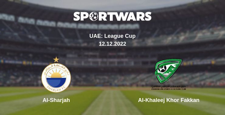 Al-Sharjah — Al-Khaleej Khor Fakkan watch online for free 12.12.2022