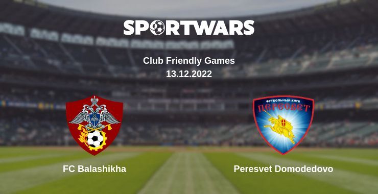 FC Balashikha — Peresvet Domodedovo watch online for free 13.12.2022