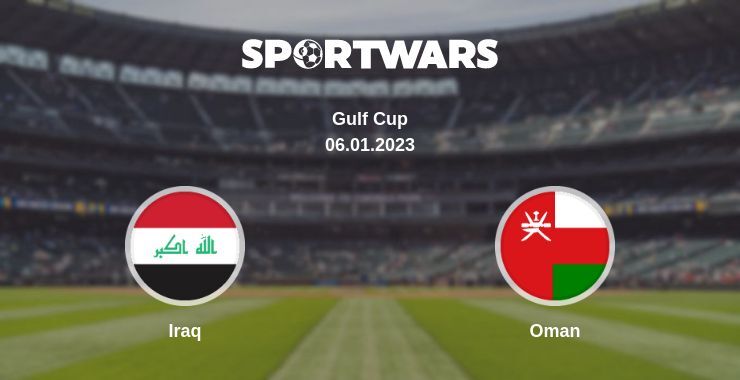 Iraq — Oman watch online for free 06.01.2023