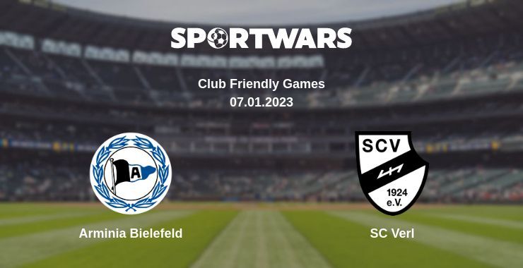 Arminia Bielefeld — SC Verl watch online for free 07.01.2023