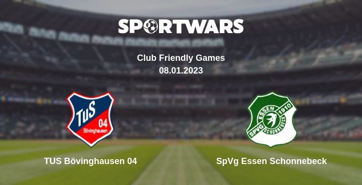 TUS Bövinghausen 04 — SpVg Essen Schonnebeck watch online for free 08.01.2023