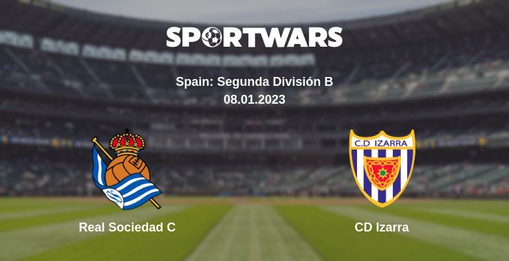 Real Sociedad C — CD Izarra watch online for free 08.01.2023