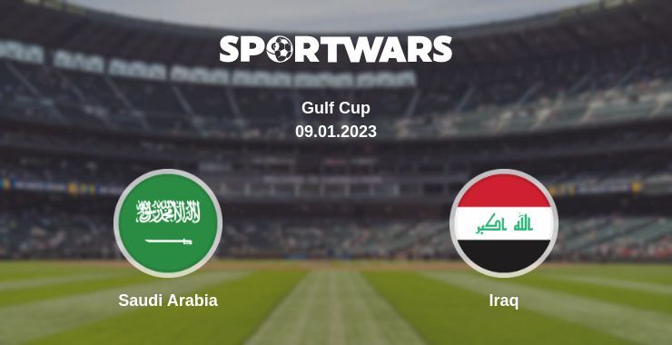 Saudi Arabia — Iraq, where to watch online broadcast, 09.01.2023