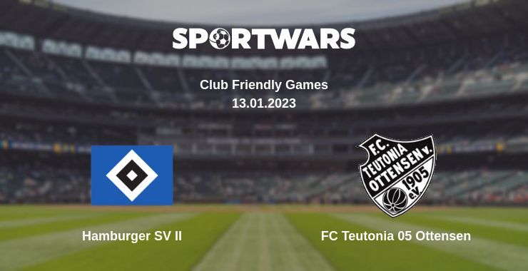 Hamburger SV II — FC Teutonia 05 Ottensen watch online for free 13.01.2023