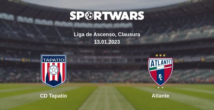 CD Tapatío — Atlante watch online for free 13.01.2023