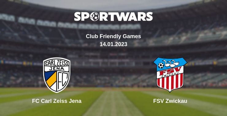 FC Carl Zeiss Jena — FSV Zwickau watch online for free 14.01.2023